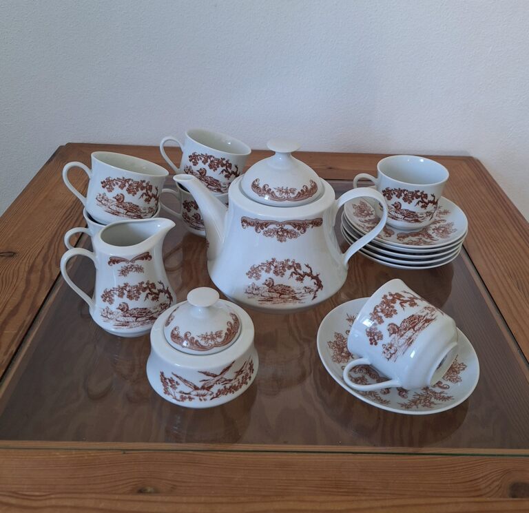 20260702_105450 Serwis Porcelanowy Bohemia ,,Henrieta'' Motyw Łowiecki