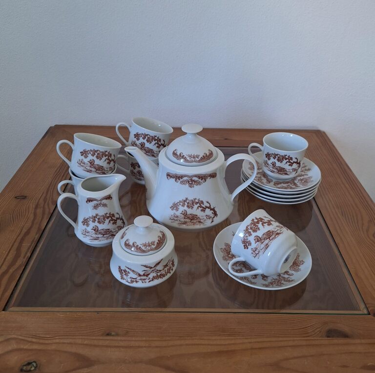 20260702_105629 Serwis Porcelanowy Bohemia ,,Henrieta'' Motyw Łowiecki
