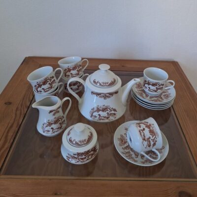 20260702_105857 Serwis Porcelanowy Bohemia ,,Henrieta'' Motyw Łowiecki