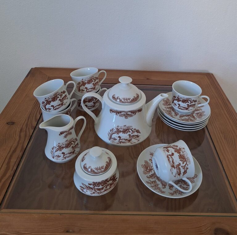 20260702_105857 Serwis Porcelanowy Bohemia ,,Henrieta'' Motyw Łowiecki