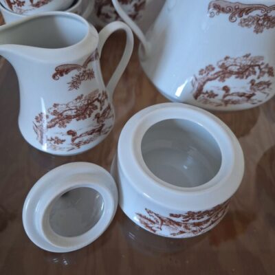 20260702_110109 Serwis Porcelanowy Bohemia ,,Henrieta'' Motyw Łowiecki