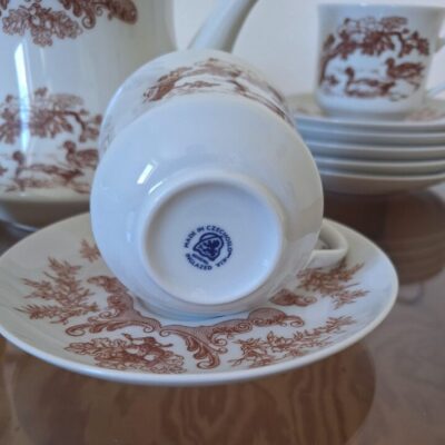 20260702_110314 Serwis Porcelanowy Bohemia ,,Henrieta'' Motyw Łowiecki