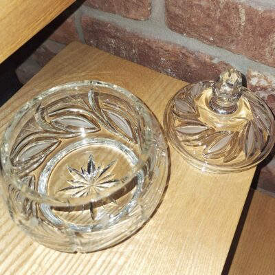Kryształowa Bombonierka z lat PRL – Vintage