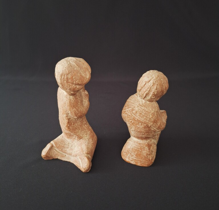 Kolekcjonerski Zestaw Figurek z Terakoty – Styl Vintage