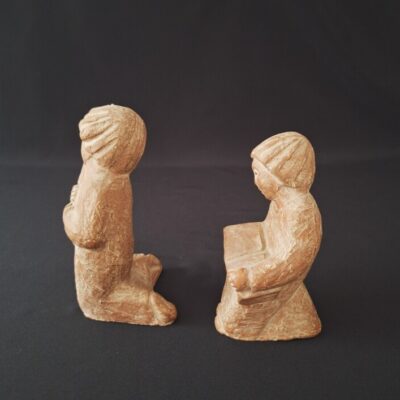 Kolekcjonerski Zestaw Figurek z Terakoty – Styl Vintage