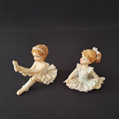 Kolekcjonerski Zestaw Figurek – Małe Baletnice Styl Vintage, Retro