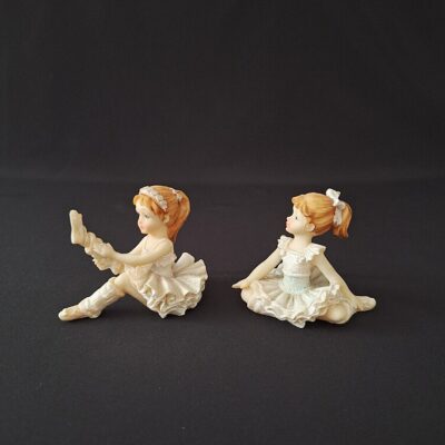 Kolekcjonerski Zestaw Figurek – Małe Baletnice Styl Vintage, Retro