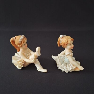 Kolekcjonerski Zestaw Figurek – Małe Baletnice Styl Vintage, Retro