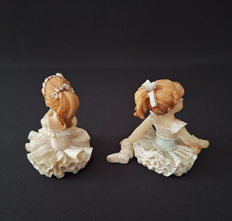 Kolekcjonerski Zestaw Figurek – Małe Baletnice Styl Vintage, Retro