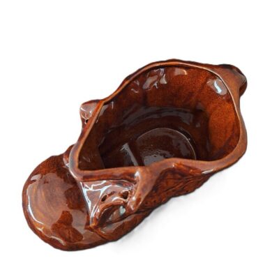 20260715_192249 Ceramiczny But Vintage – Stylowa Doniczka i Ozdoba w Stylu PRL