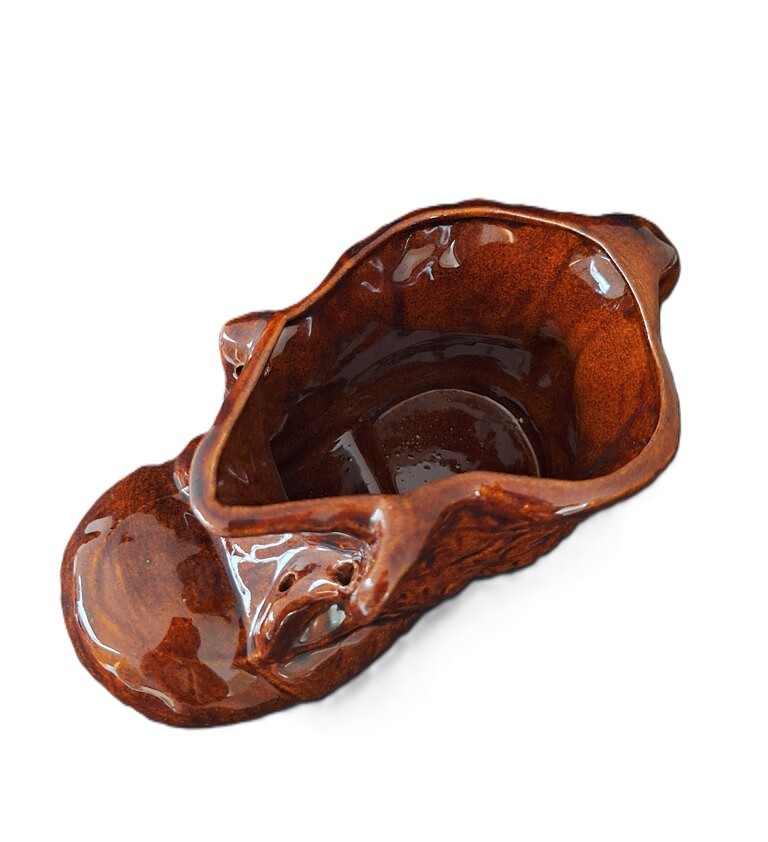 20260715_192249 Ceramiczny But Vintage – Stylowa Doniczka i Ozdoba w Stylu PRL