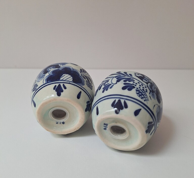 20260717_183339 Ceramiczny Zestaw Solniczka i Pieprzniczka - Styl Delft
