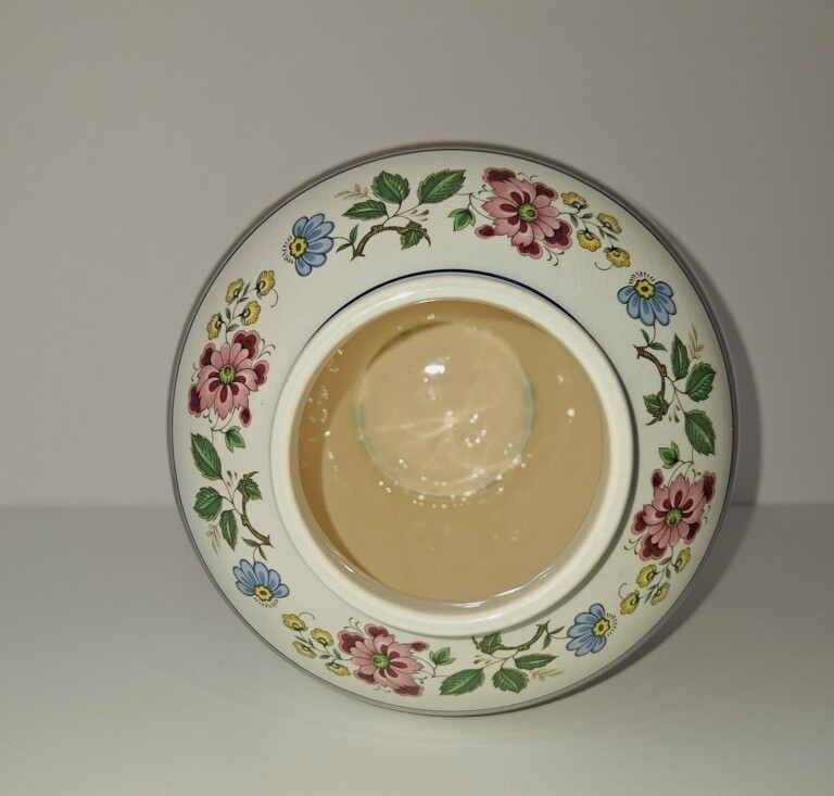 Wazon Ceramiczny Modica Vintage Polychrome Motyw Rajski Ptak