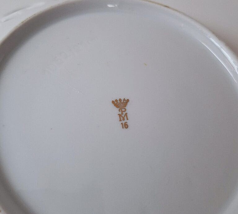Ażurowa Porcelanowa Patera PM Martinroda - Scena Rokokowa