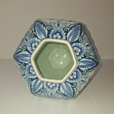 Ręcznie Malowany Wazon Potterie Oud-Delft (Nijmegen) – Vintage