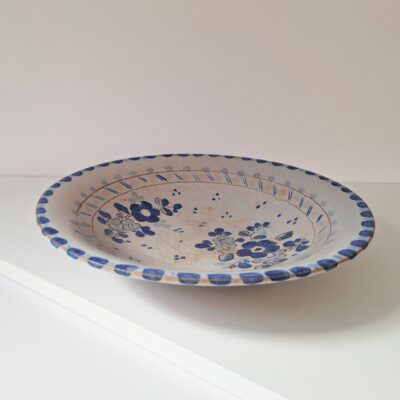 Duża Misa Ceramiczna Patera Rustykalna - Ręcznie Malowana