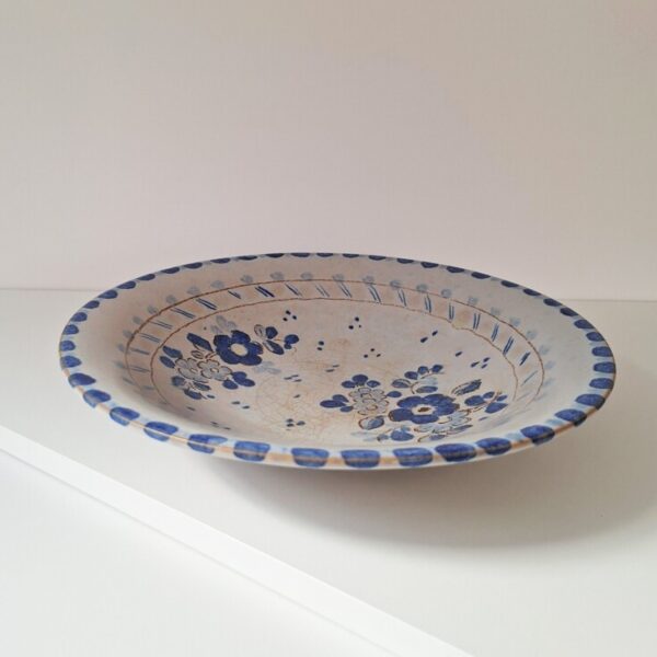 Duża Misa Ceramiczna Patera Rustykalna - Ręcznie Malowana