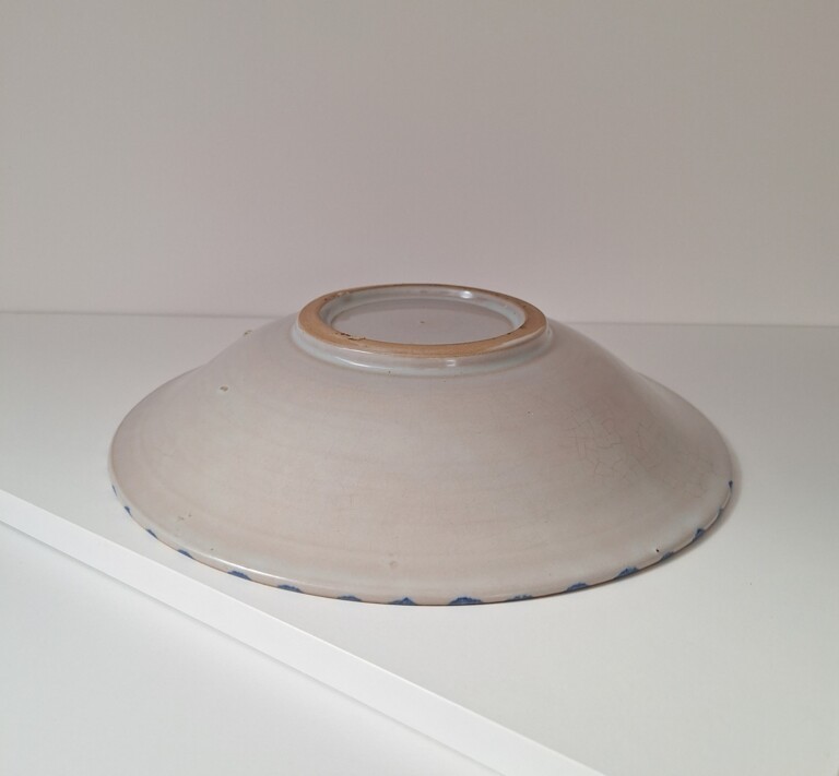 Duża Misa Ceramiczna Patera Rustykalna - Ręcznie Malowana