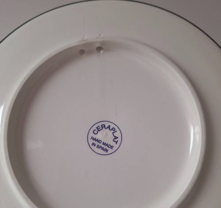 Hiszpański Talerz Ceramiczny Ceraplat – Ścienny