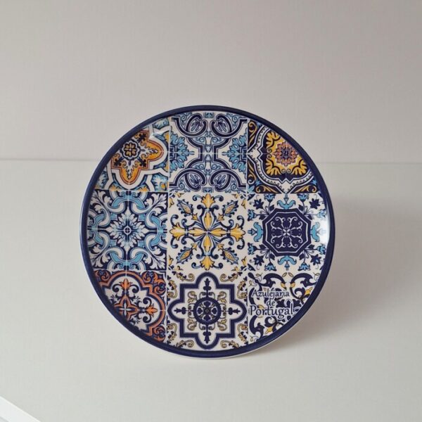 Ceramiczny Talerz Dekoracyjny – Azulejaria de Portugal
