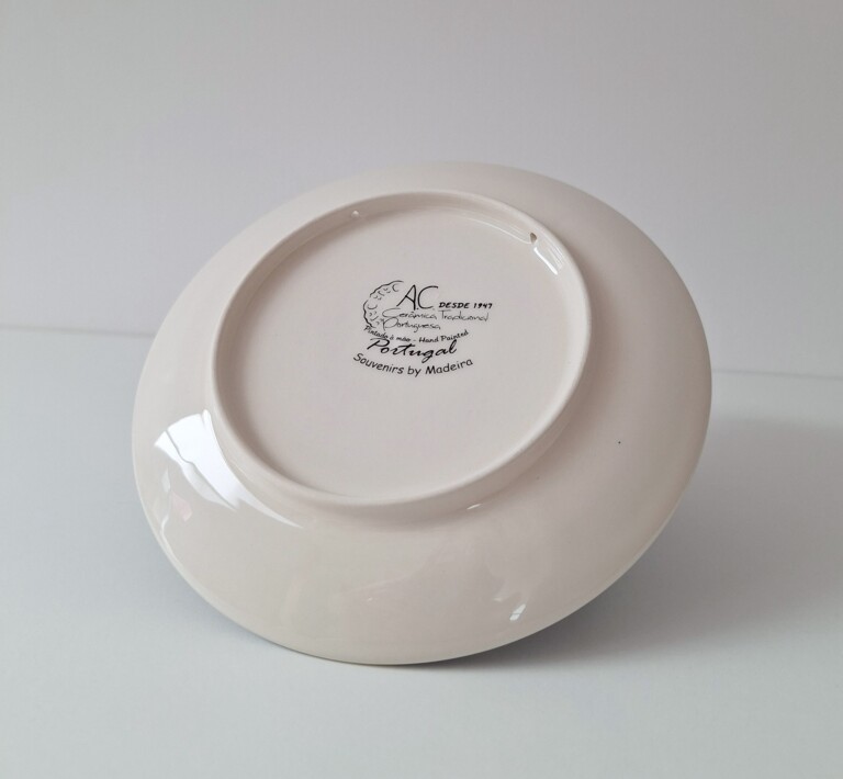Ceramiczny Talerz Dekoracyjny – Azulejaria de Portugal