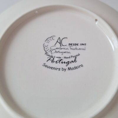 Ceramiczny Talerz Dekoracyjny – Azulejaria de Portugal