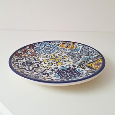 Ceramiczny Talerz Dekoracyjny – Azulejaria de Portugal