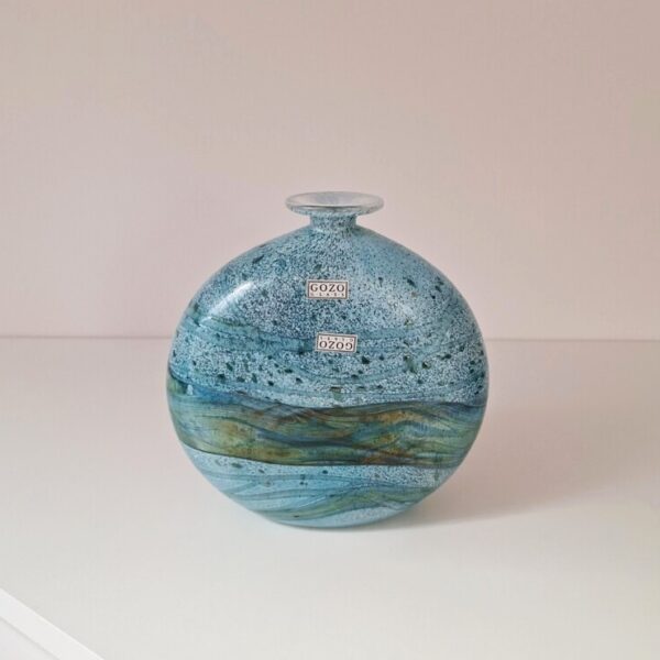 Wazon Szklany Gozo Glass Malta - Kolekcja Seaweed