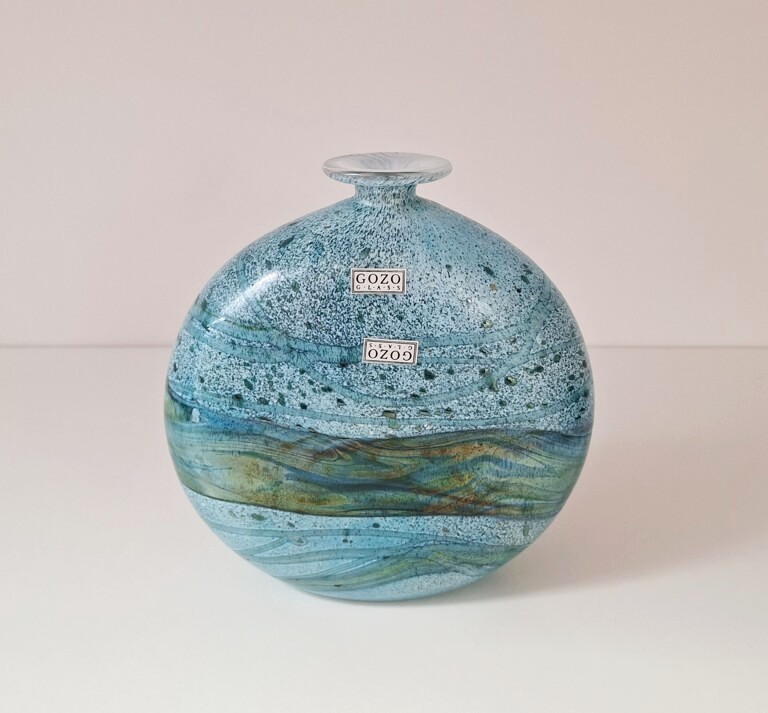 Wazon Szklany Gozo Glass Malta - Kolekcja Seaweed