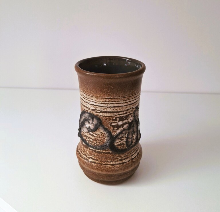 Wazon Fat Lava Strehla Keramik – Mid Century