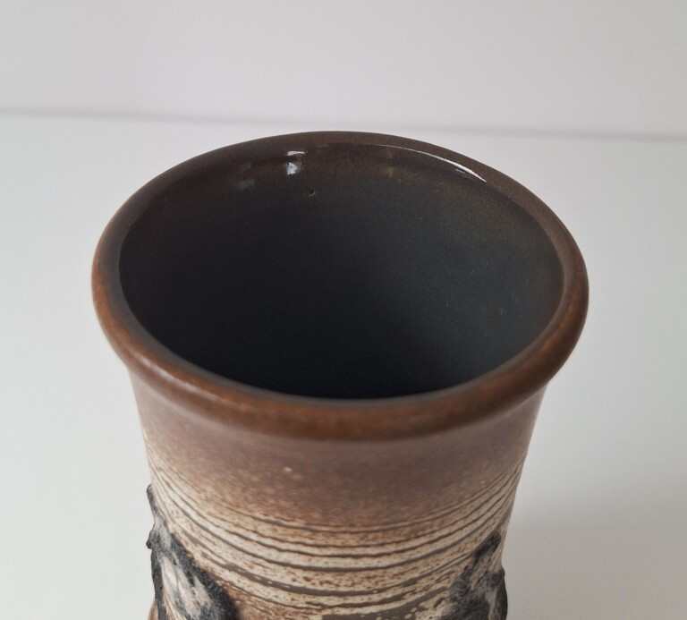 Wazon Fat Lava Strehla Keramik – Mid Century