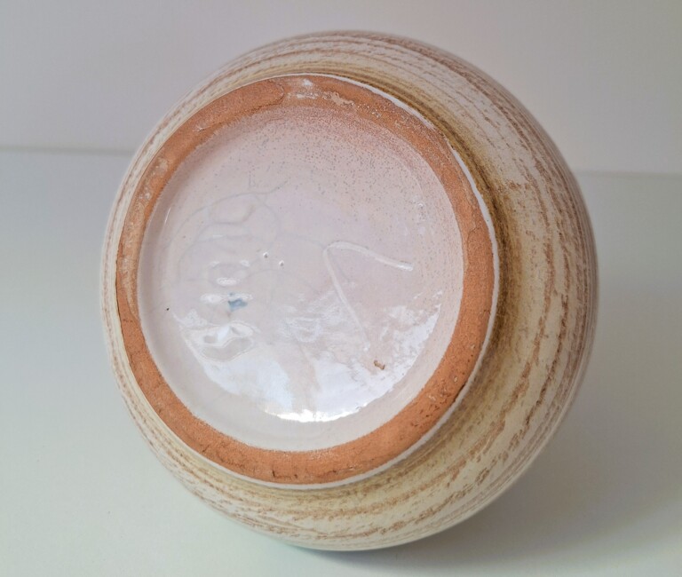 Wazonik Ceramiczny Retro Z Uchem - VEB Haldensleben