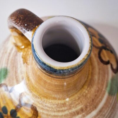 Wazonik Ceramiczny Retro Z Uchem - VEB Haldensleben