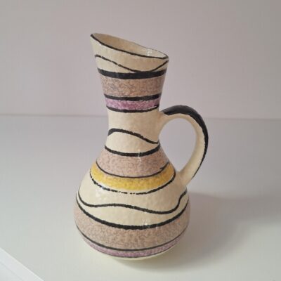 Wazon Dzbanek Ceramiczny West Germany – Mid-Century Modern