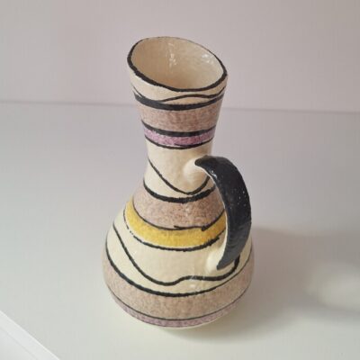 Wazon Dzbanek Ceramiczny West Germany – Mid-Century Modern