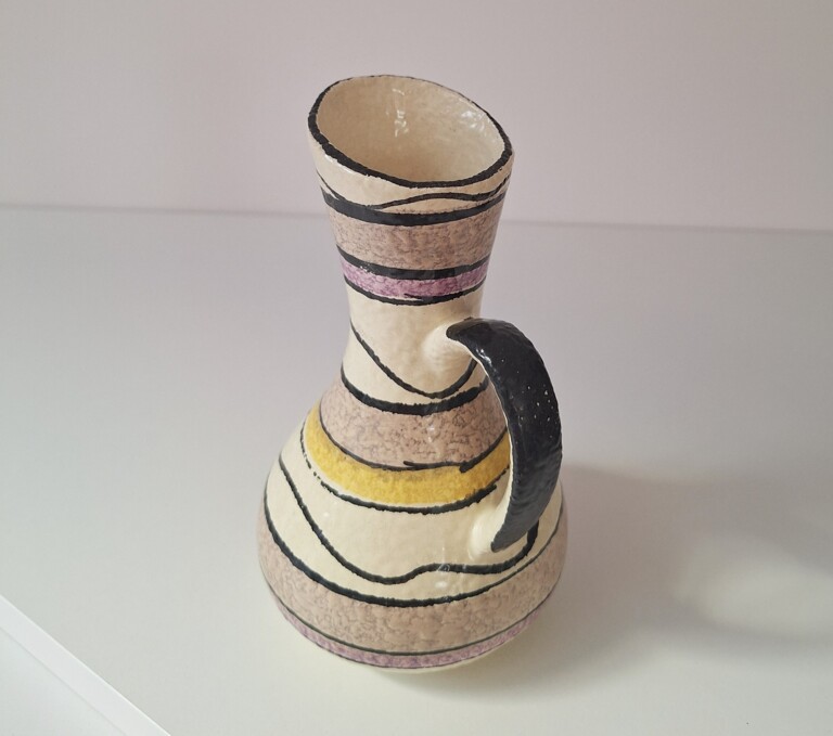 Wazon Dzbanek Ceramiczny West Germany – Mid-Century Modern