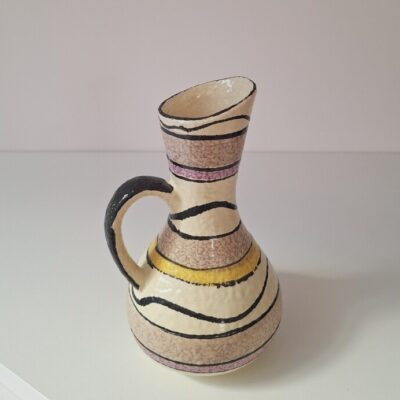 Wazon Dzbanek Ceramiczny West Germany – Mid-Century Modern
