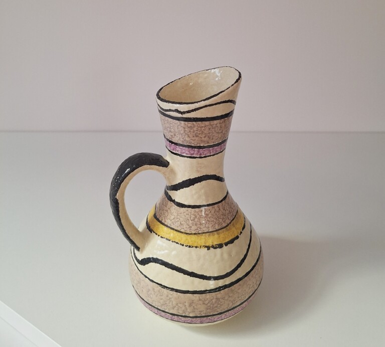 Wazon Dzbanek Ceramiczny West Germany – Mid-Century Modern