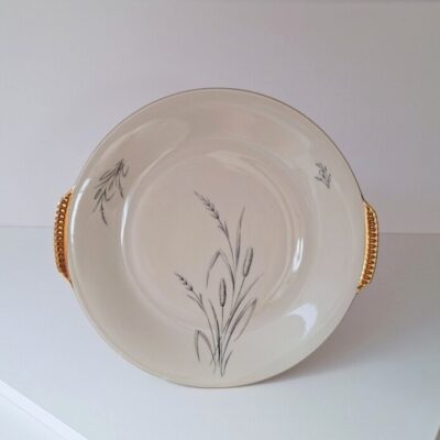 Porcelanowa patera z uszkami Spenzo MARION – Motyw Kłosy