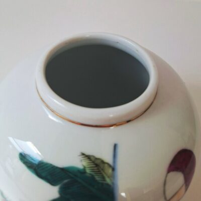 Unikatowy Chiński Słoik Imbirowy Z Porcelany Jingdezhen – Vintage