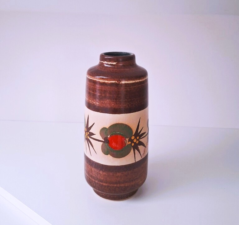 Wazon Ceramiczny Vintage Haldensleben – Mid-Century Modern