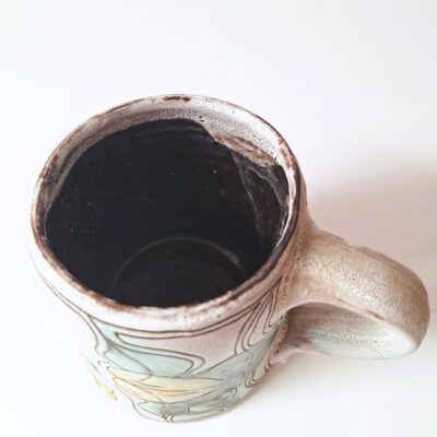 Unikatowy Ceramiczny Kubek Vintage – Sygnowane Rękodzieło