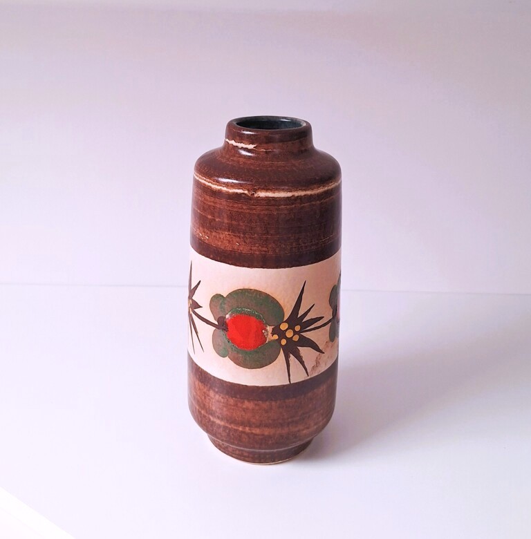 Wazon Ceramiczny Vintage Haldensleben – Mid-Century Modern