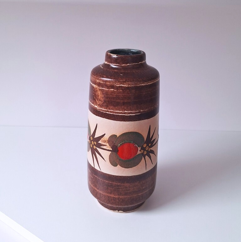 Wazon Ceramiczny Vintage Haldensleben – Mid-Century Modern