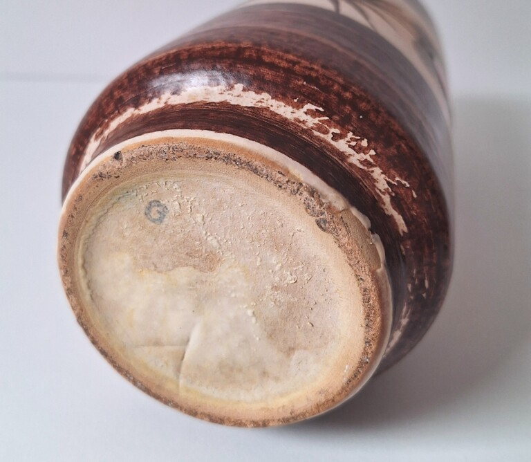 Wazon Ceramiczny Vintage Haldensleben – Mid-Century Modern