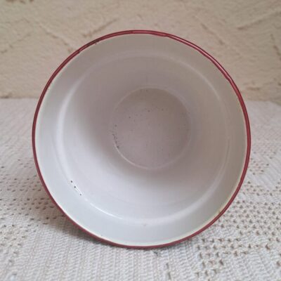 Ręcznie Malowana Doniczka Ceramiczna - Vintage Kwiaty