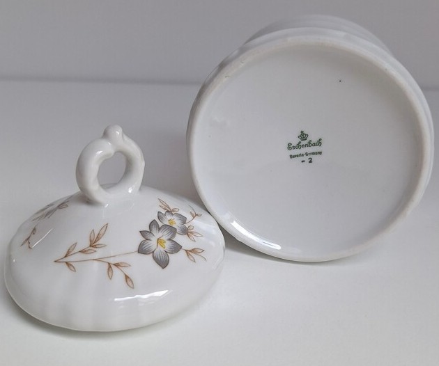 Porcelanowa Cukiernica ESCHENBACH Bavaria – Vintage