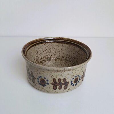 Rustykalna miseczka ceramiczna z lat 70. – Töpferei Massemühle