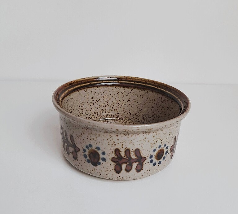 Rustykalna miseczka ceramiczna z lat 70. – Töpferei Massemühle