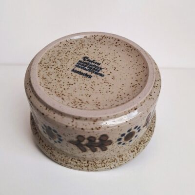 Rustykalna miseczka ceramiczna z lat 70. – Töpferei Massemühle